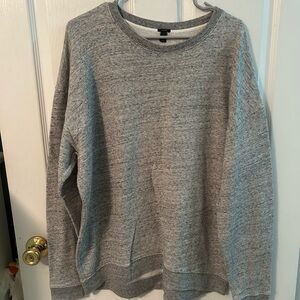 J. Crew Gray Women's Oversized Sweatshirt